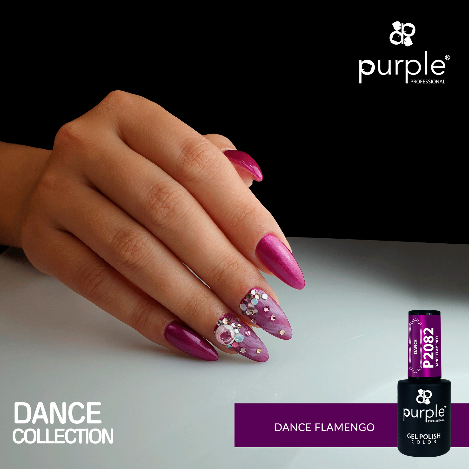 Gel Polish Dance Flamenco - Pipa Cosmetics Purple Professional®