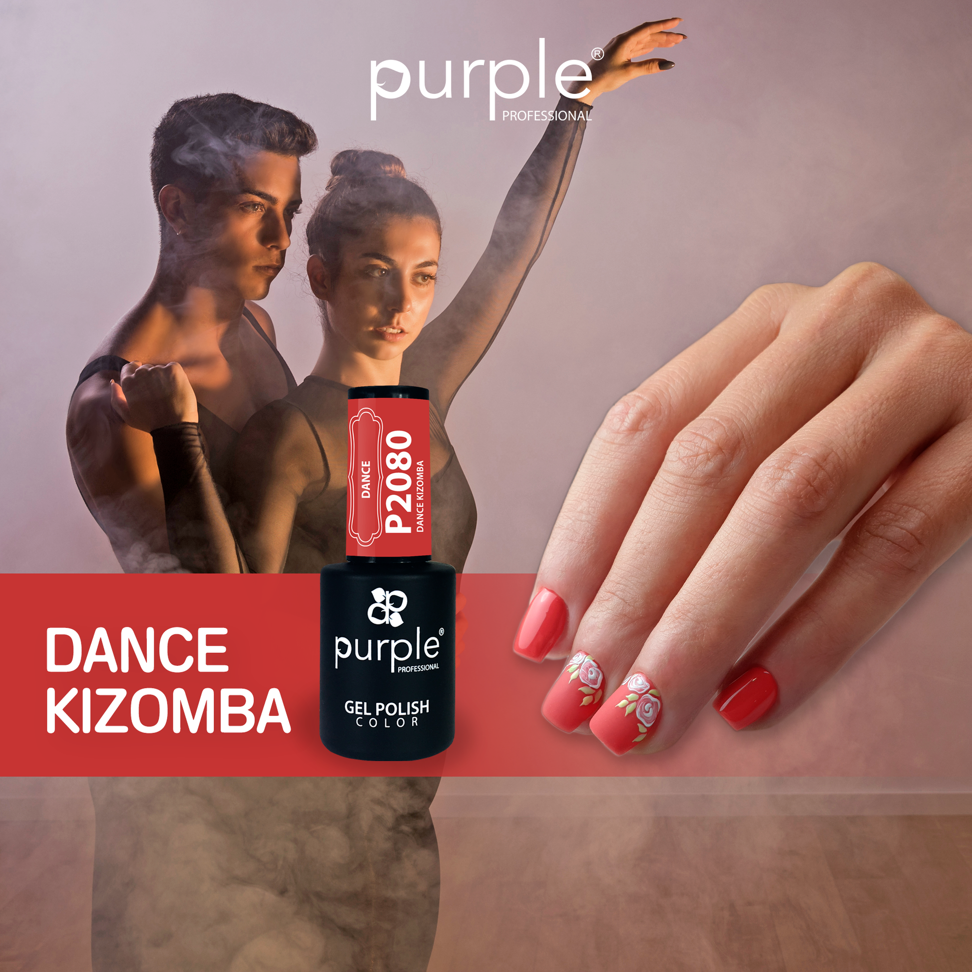 Gel Polish Dance Kizomba - Pipa Cosmetics Purple Professional®