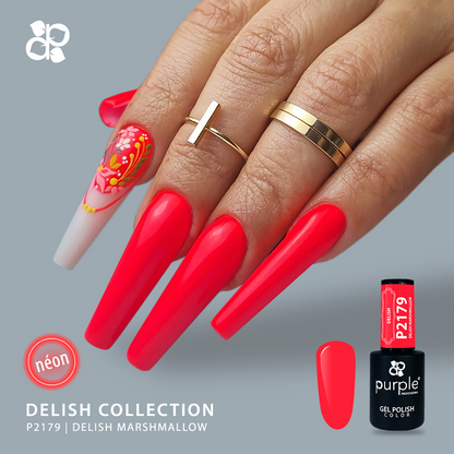 Gel Polish Delish Marshmallow - Pipa Cosmetics Purple Professional®