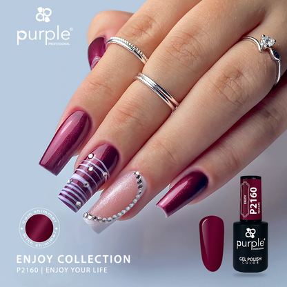 Gel Polish Enjoy Your Life - Pipa Cosmetics Purple Professional®