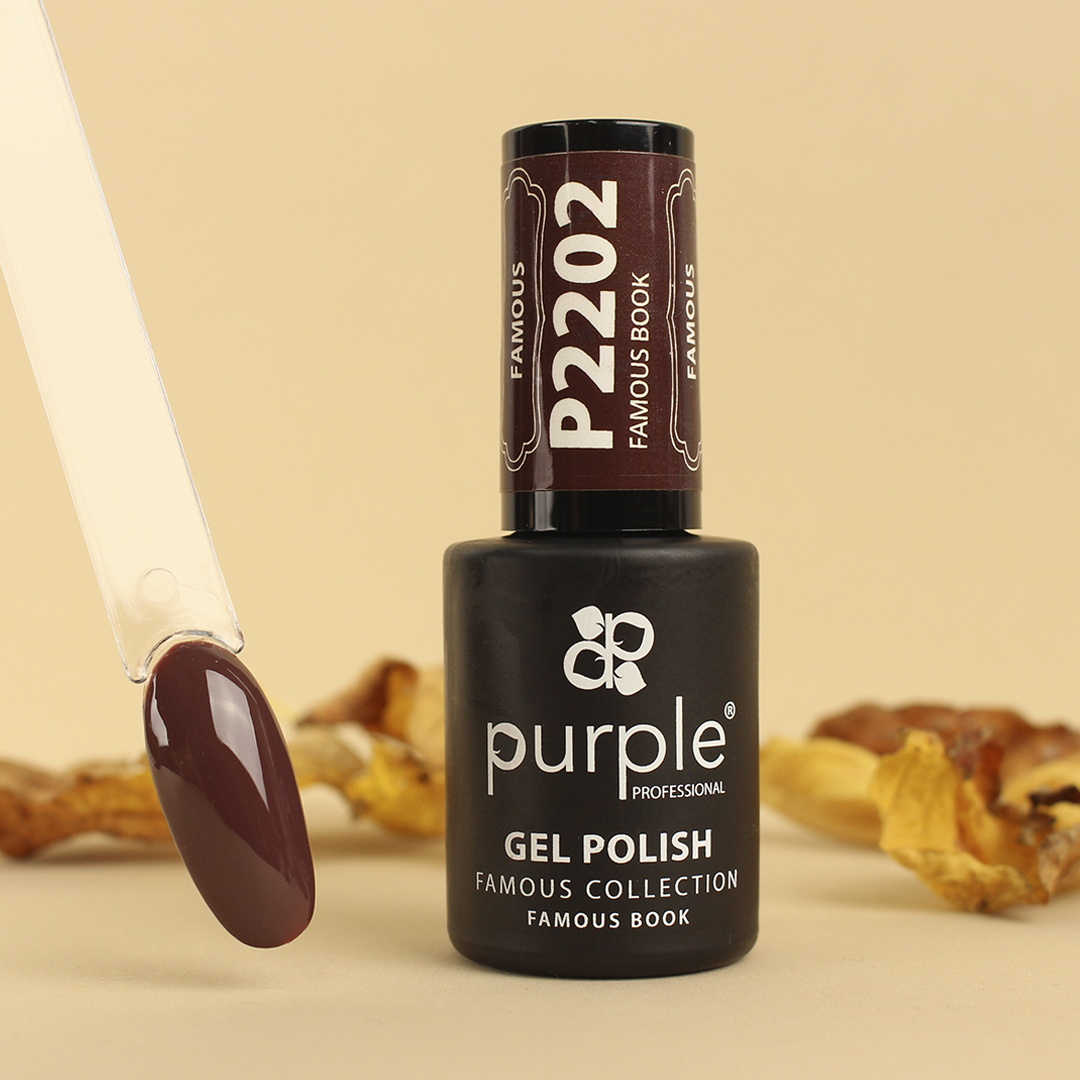 Gel Polish Famous Book - Pipa Cosmetics Purple Professional®