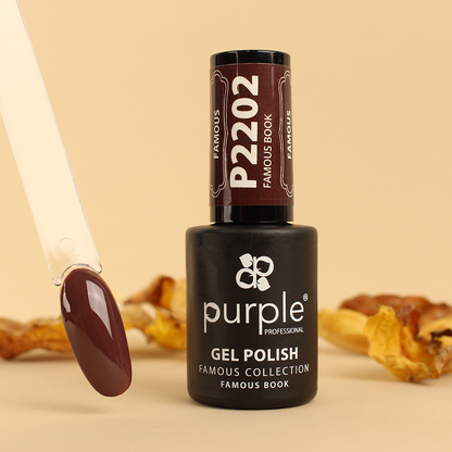 Gel Polish Famous Book - Pipa Cosmetics Purple Professional®