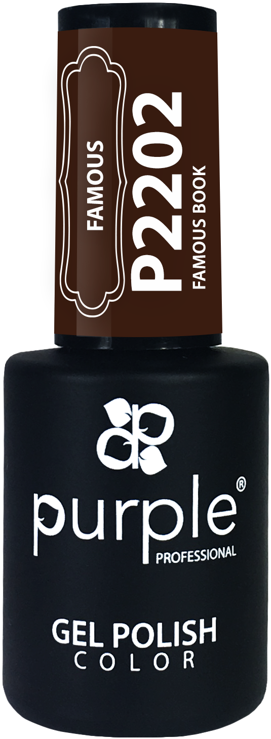 Gel Polish Famous Book - Pipa Cosmetics Purple Professional®