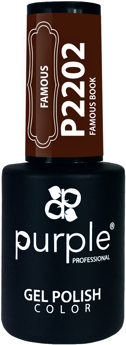 Gel Polish Famous Book - Pipa Cosmetics Purple Professional®