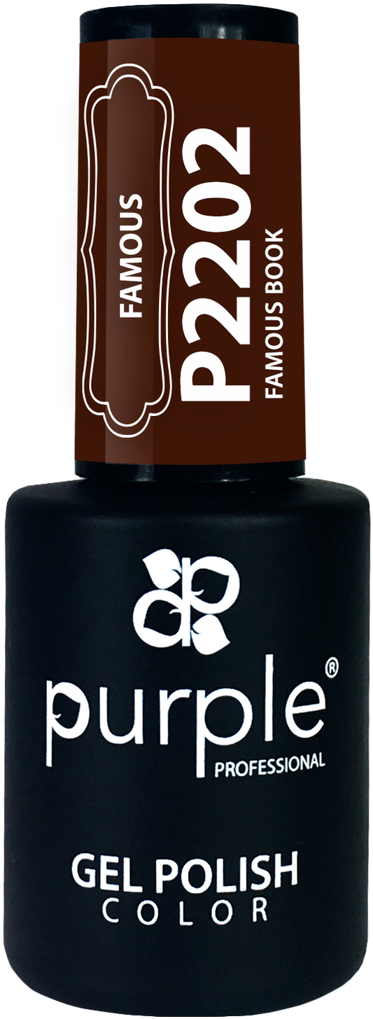 Gel Polish Famous Book - Pipa Cosmetics Purple Professional®
