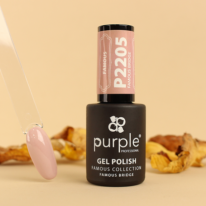 Gel Polish Famous Bridge - Pipa Cosmetics Purple Professional®