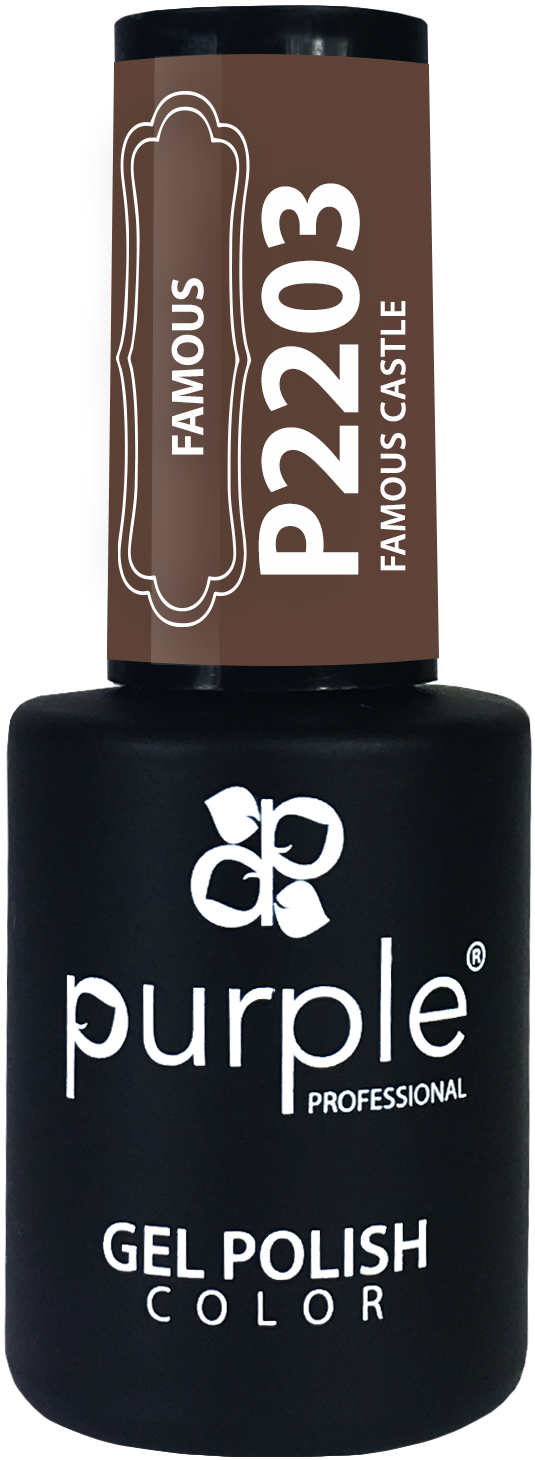 Gel Polish Famous Castle - Pipa Cosmetics Purple Professional®