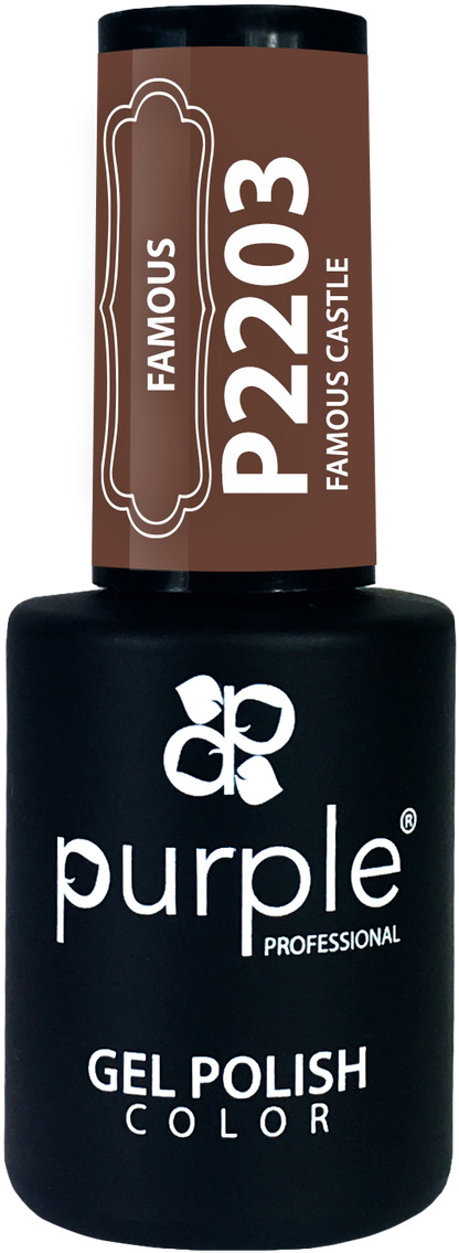Gel Polish Famous Castle - Pipa Cosmetics Purple Professional®