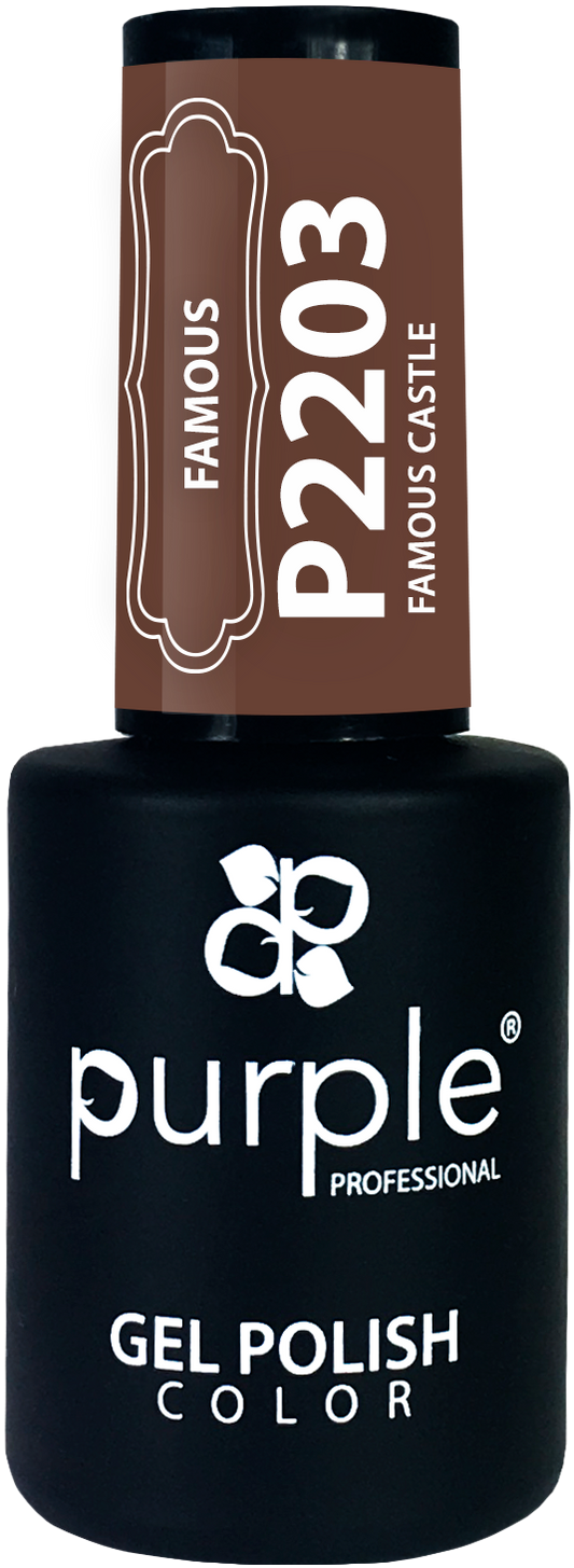 Gel Polish Famous Castle - Pipa Cosmetics Purple Professional®