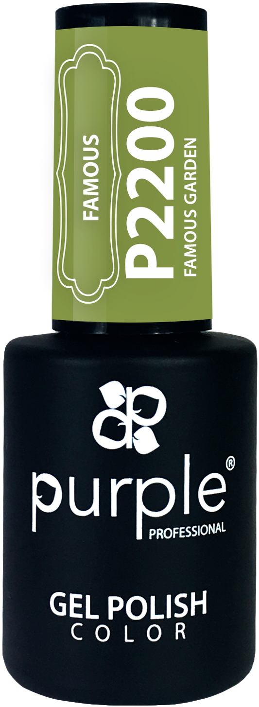 Gel Polish Famous Garden - Pipa Cosmetics Purple Professional®