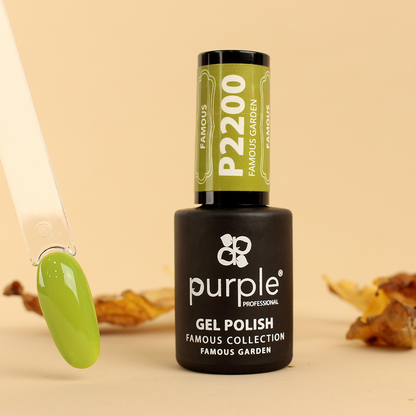 Gel Polish Famous Garden - Pipa Cosmetics Purple Professional®