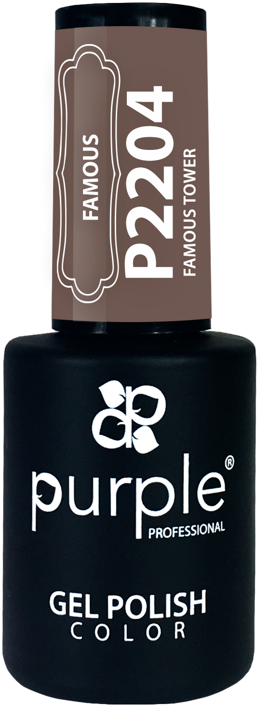 Gel Polish Famous Tower - Pipa Cosmetics Purple Professional®