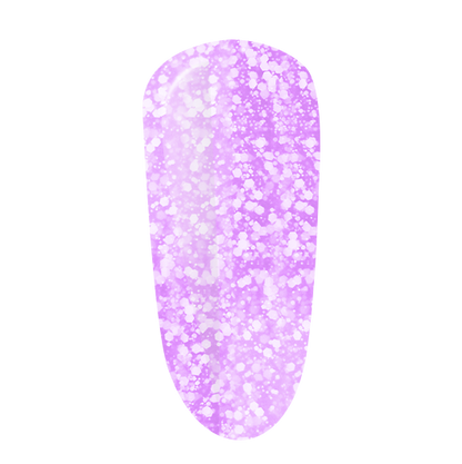Gel Polish Fantastic Lilac  flakes - Pipa Cosmetics Purple Professional®