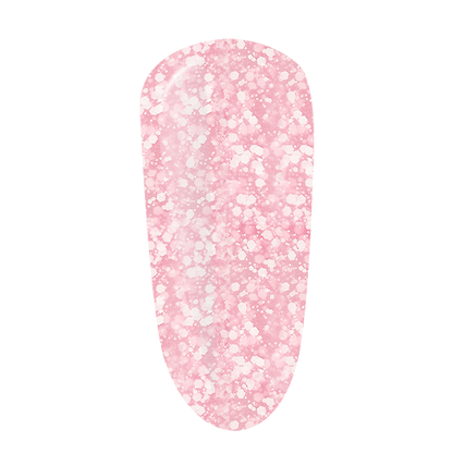 Gel Polish Fantastic Pink  flakes - Pipa Cosmetics Purple Professional®