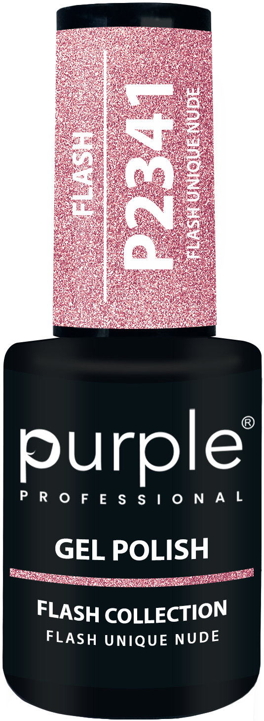Gel Polish Flash Unique Nude - Pipa Cosmetics Purple Professional®