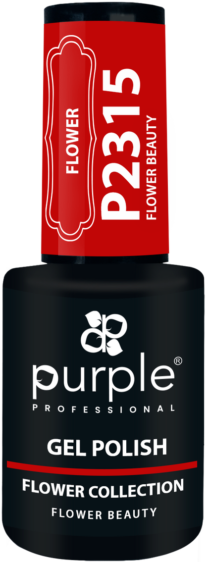 Gel Polish Flower Beauty - Pipa Cosmetics Purple Professional®