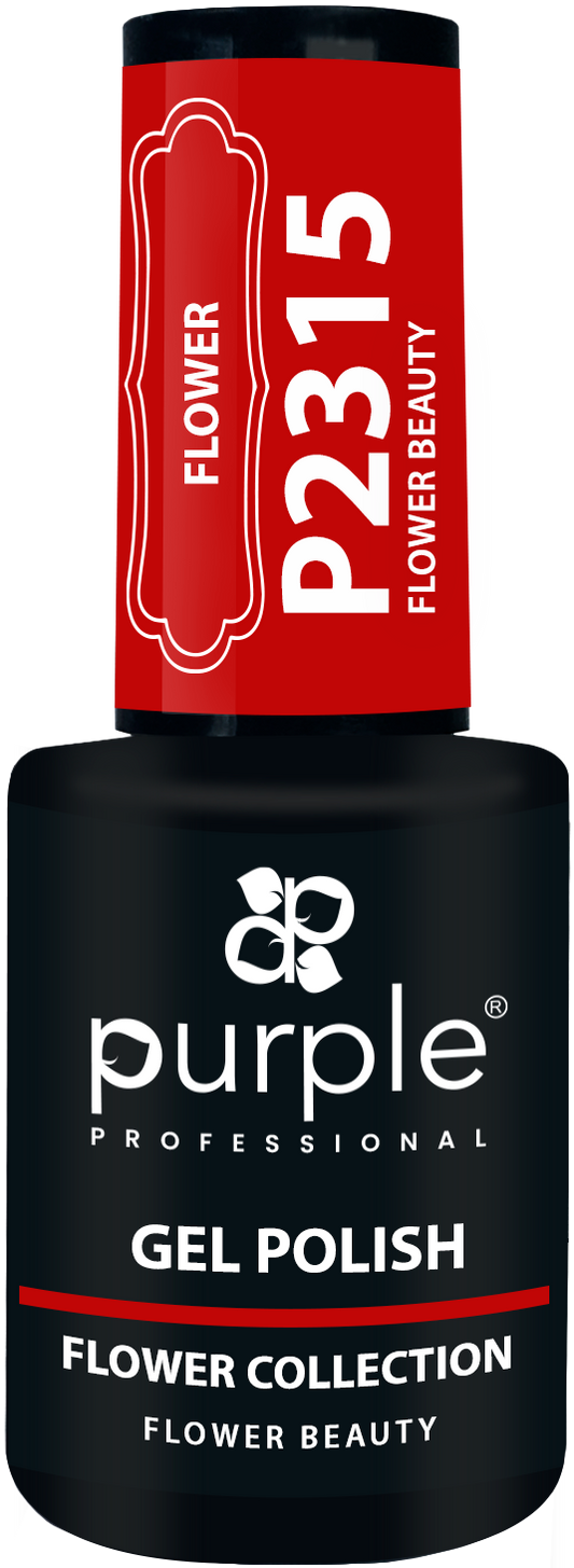 Gel Polish Flower Beauty - Pipa Cosmetics Purple Professional®