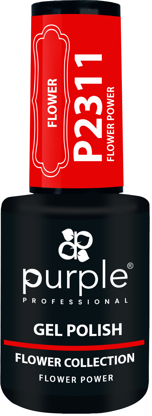 Gel Polish Flower Power - Pipa Cosmetics Purple Professional®