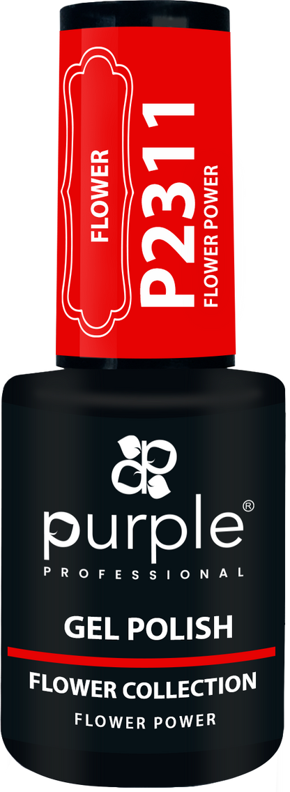 Gel Polish Flower Power - Pipa Cosmetics Purple Professional®