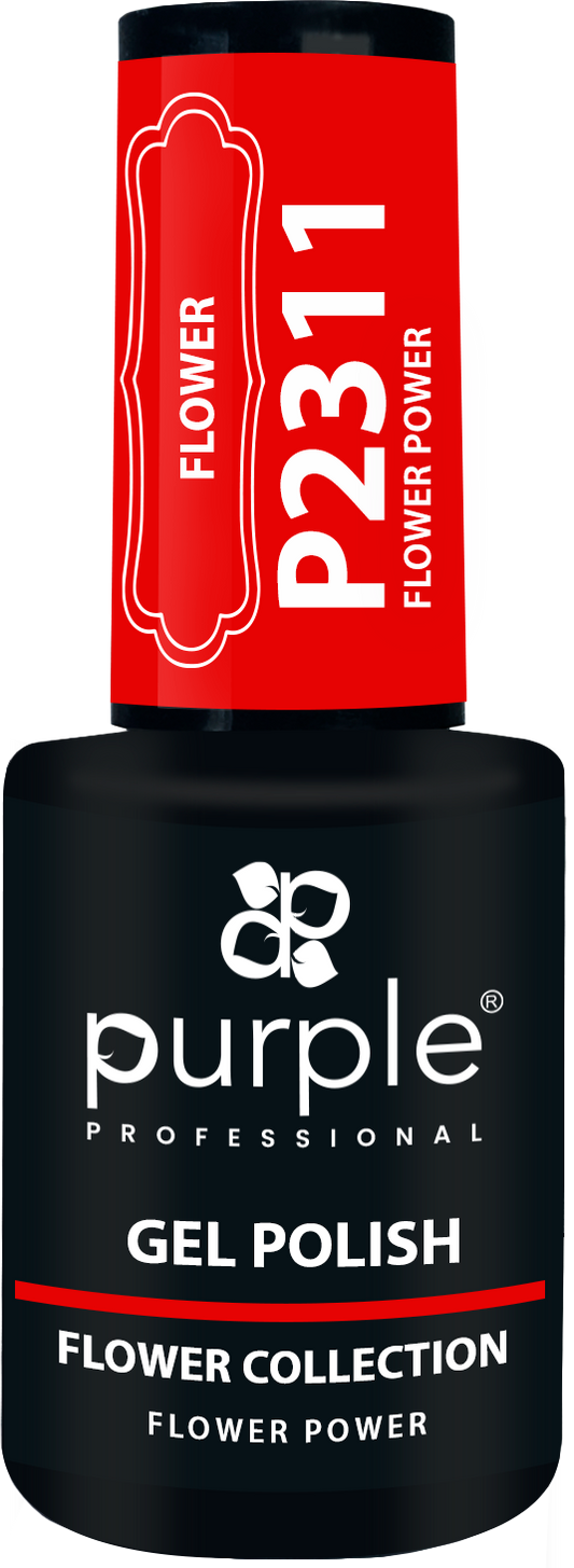 Gel Polish Flower Power - Pipa Cosmetics Purple Professional®