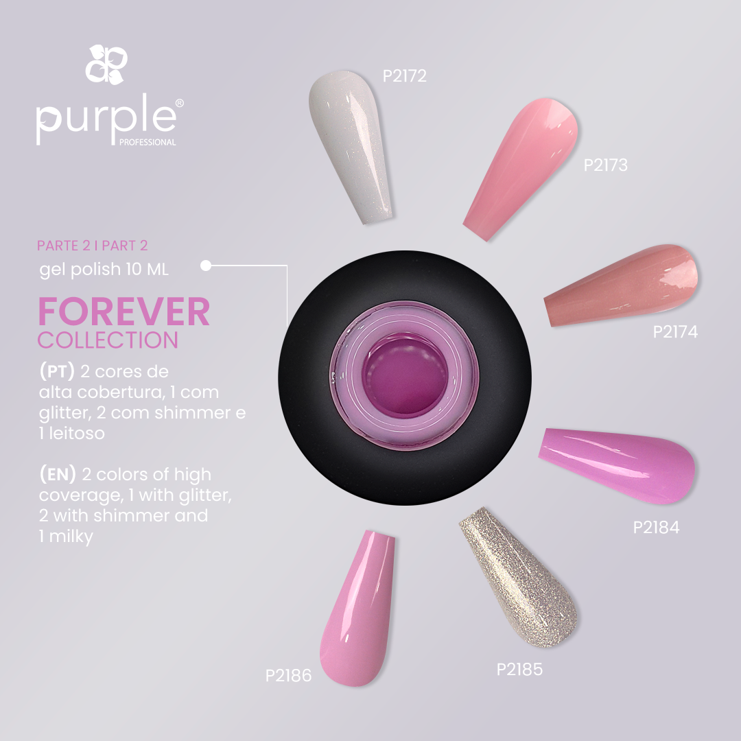 Gel Polish Forever Adorable - Pipa Cosmetics Purple Professional®