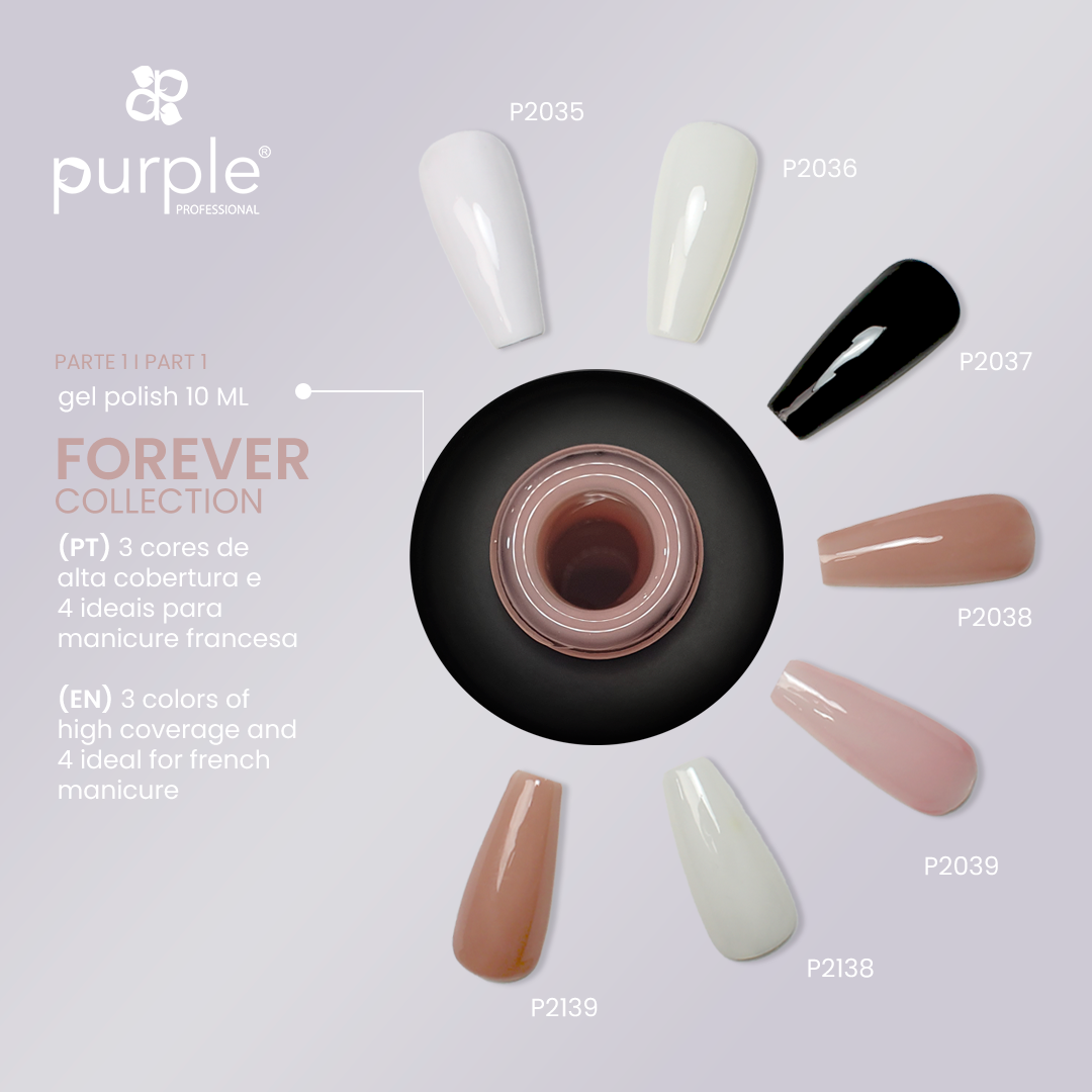 Gel Polish Forever Adorable - Pipa Cosmetics Purple Professional®