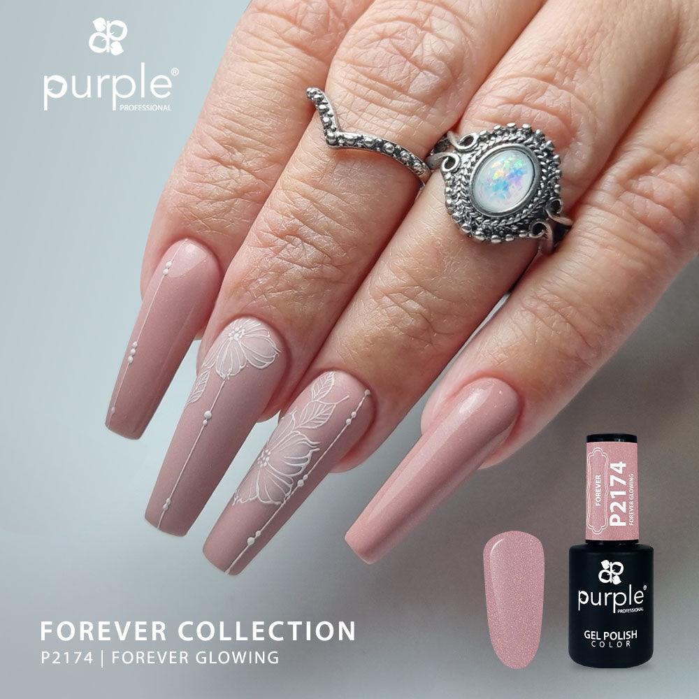 Gel Polish Forever Glowing - Pipa Cosmetics Purple Professional®