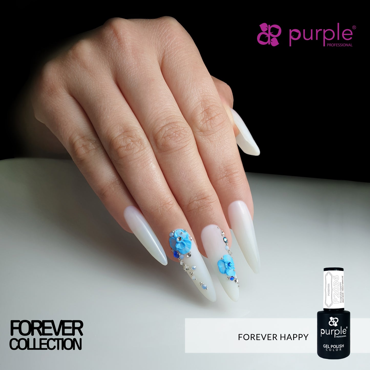 Gel Polish Forever Happy - Pipa Cosmetics Purple Professional®