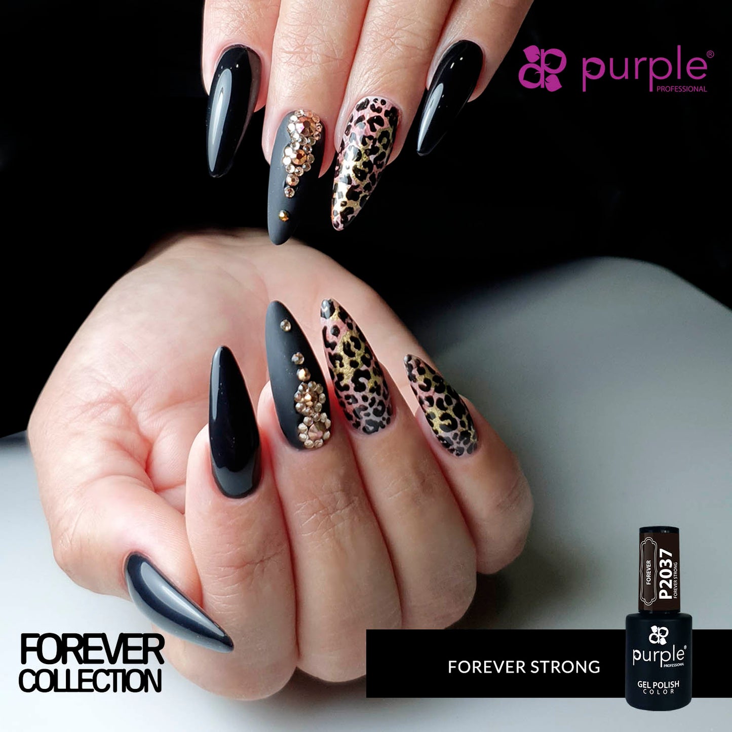 Gel Polish Forever Strong - Pipa Cosmetics Purple Professional®