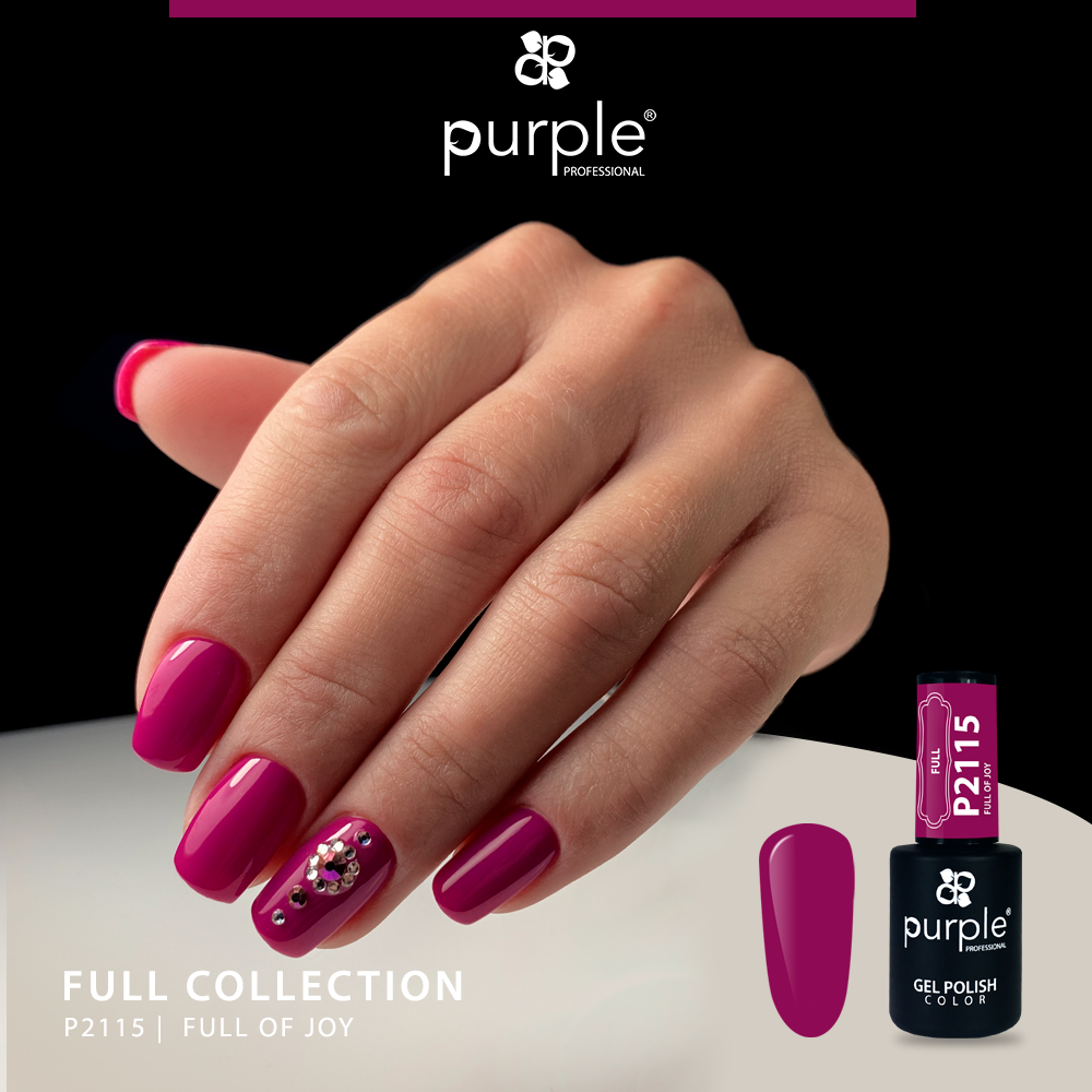 Gel Polish Full of Joy - Pipa Cosmetics Purple Professional®