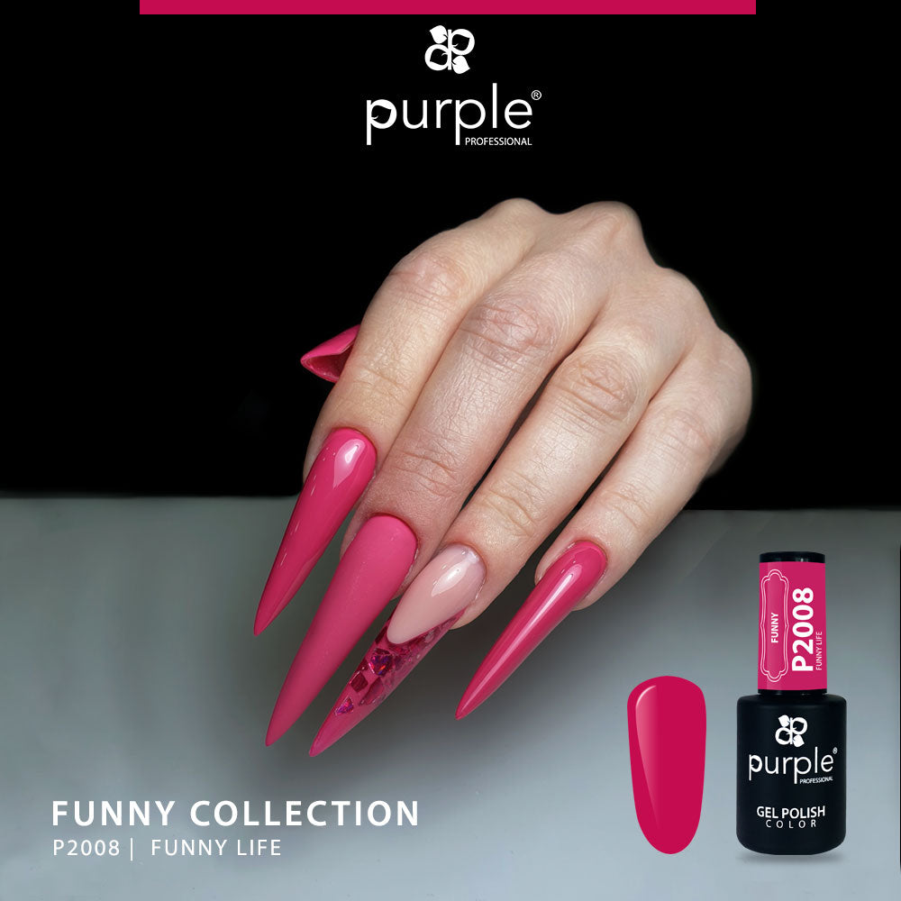 Gel Polish Funny Life - Pipa Cosmetics Purple Professional®