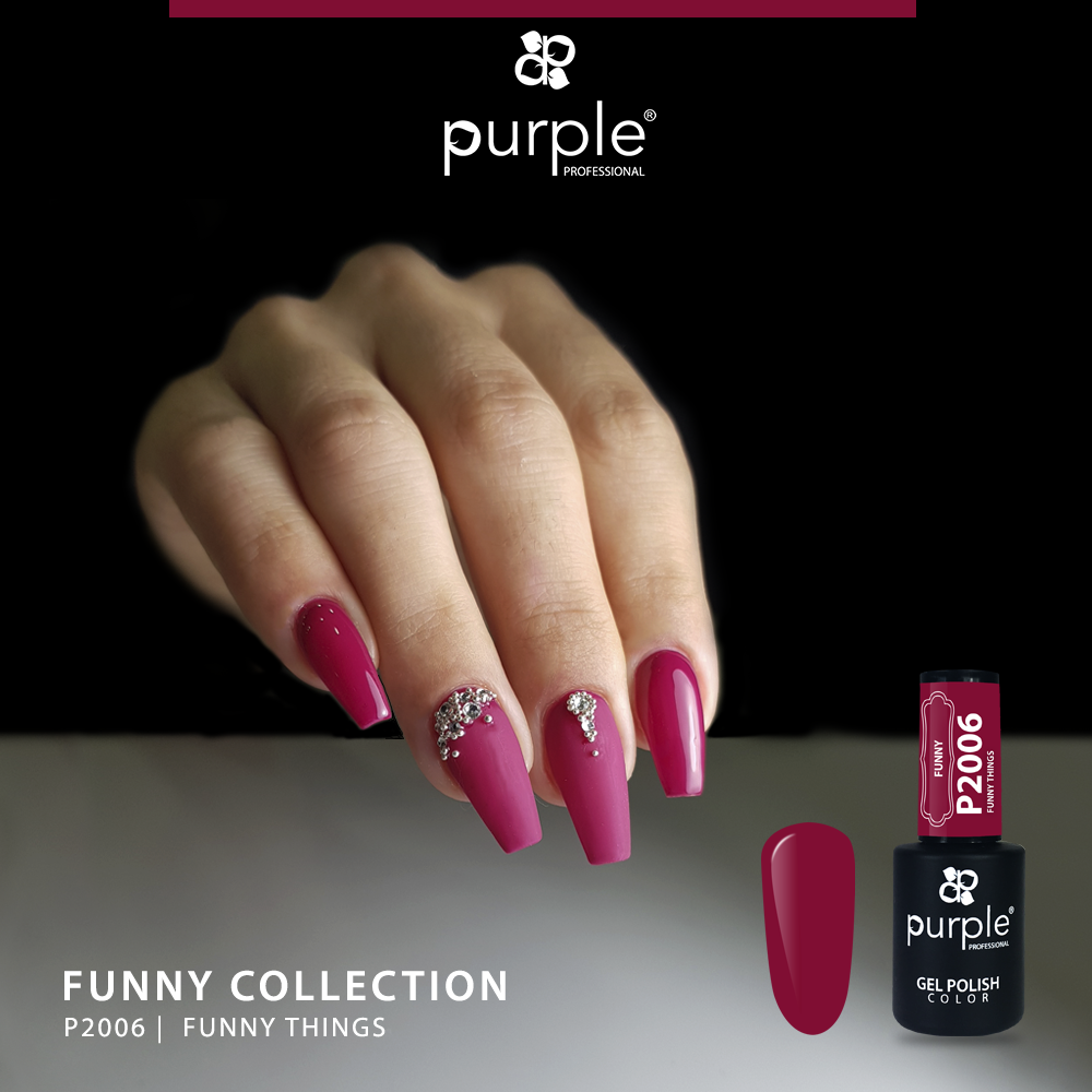 Gel Polish Funny Things - Pipa Cosmetics Purple Professional®