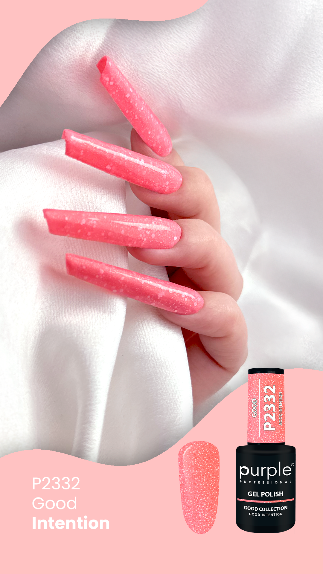 Gel Polish Good Intention - Pipa Cosmetics Purple Professional®