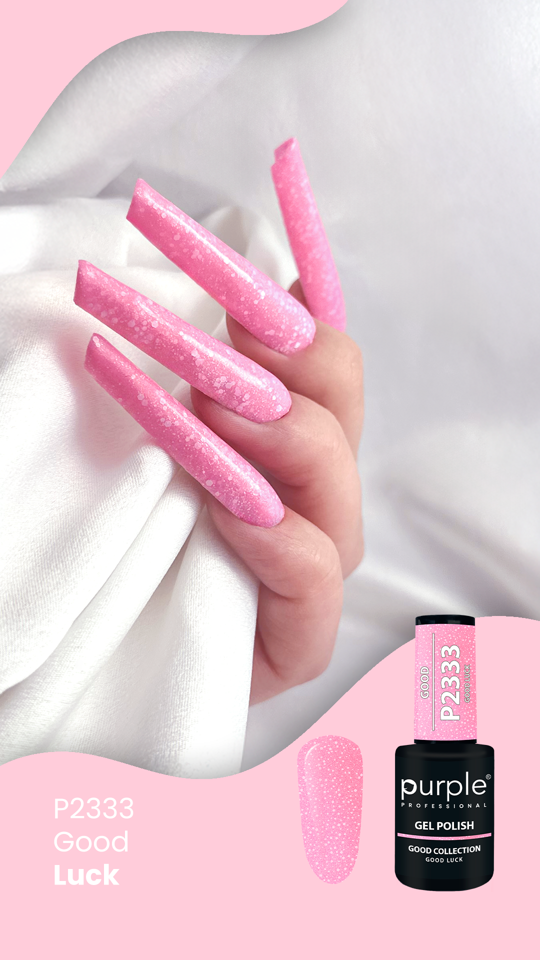 Gel Polish Good Luck - Pipa Cosmetics Purple Professional®