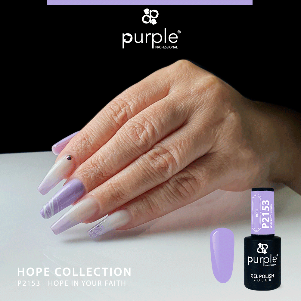 Gel Polish Hope in Your Faith - Pipa Cosmetics Purple Professional®