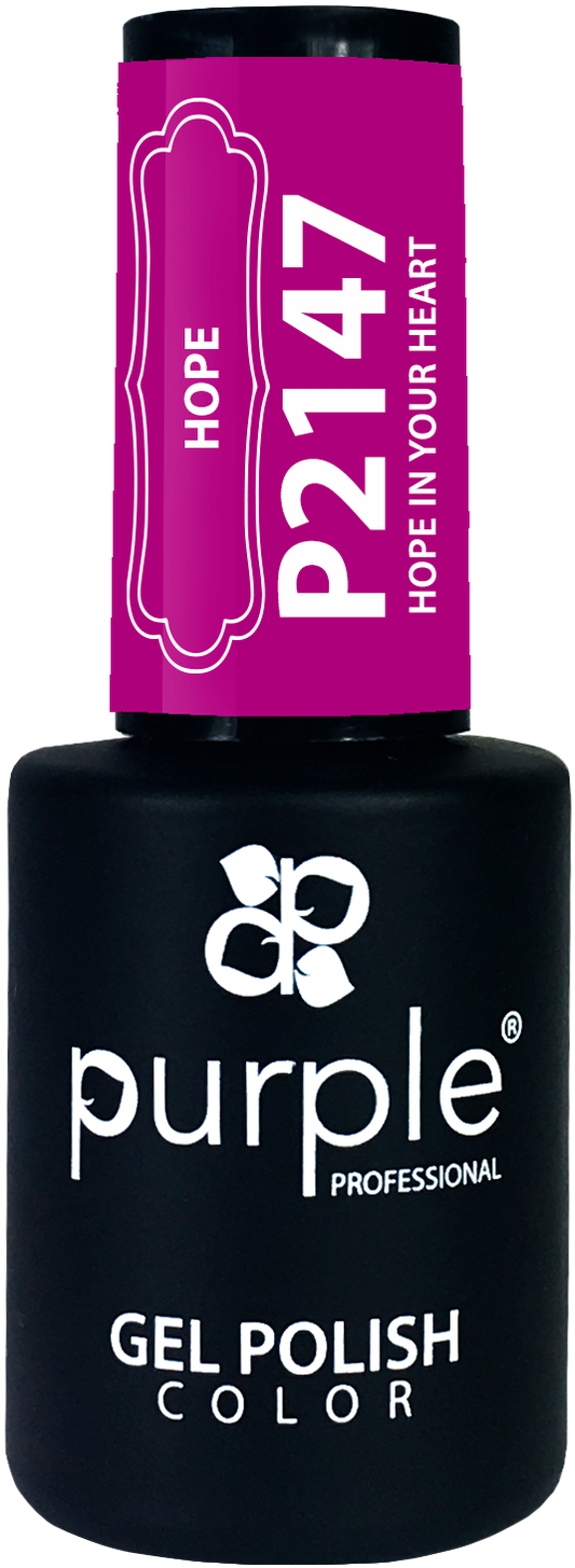 Gel Polish Hope in Your Heart - Pipa Cosmetics Purple Professional®