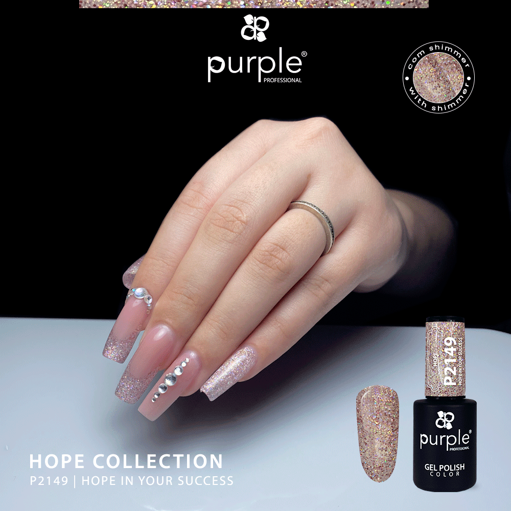 Gel Polish Hope in Your Success - Pipa Cosmetics Purple Professional®