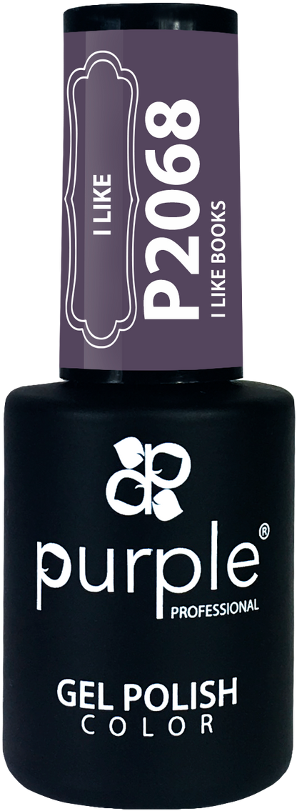 Gel Polish I Like Books - Pipa Cosmetics Purple Professional®