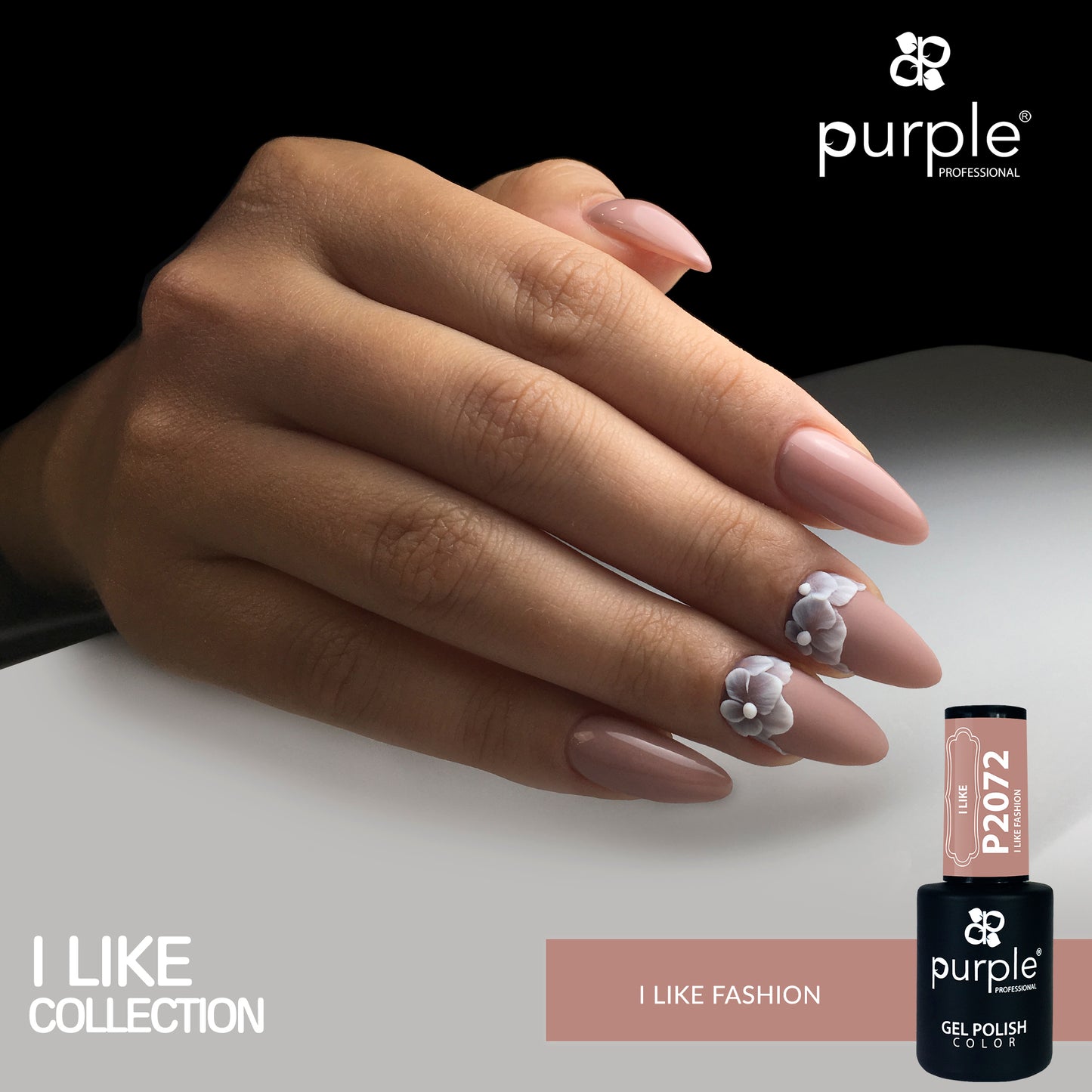 Gel Polish I Like Fashion - Pipa Cosmetics Purple Professional®