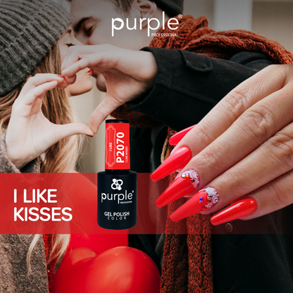 Gel Polish I Like Kisses - Pipa Cosmetics Purple Professional®
