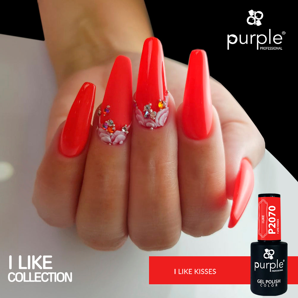 Gel Polish I Like Kisses - Pipa Cosmetics Purple Professional®