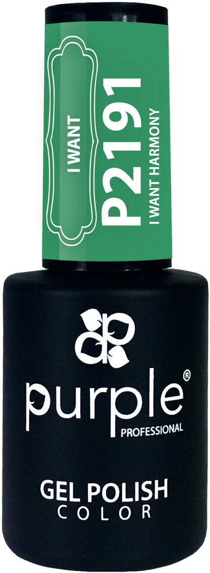Gel Polish I Want Harmony - Pipa Cosmetics Purple Professional®