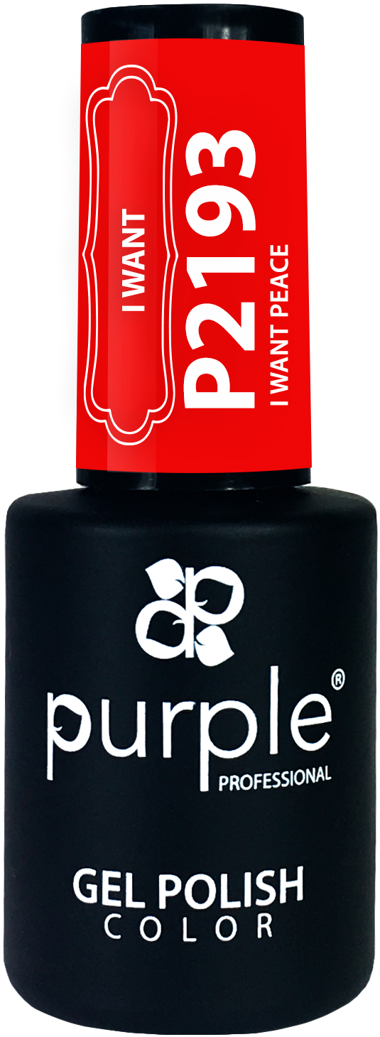 Gel Polish I Want Peace - Pipa Cosmetics Purple Professional®