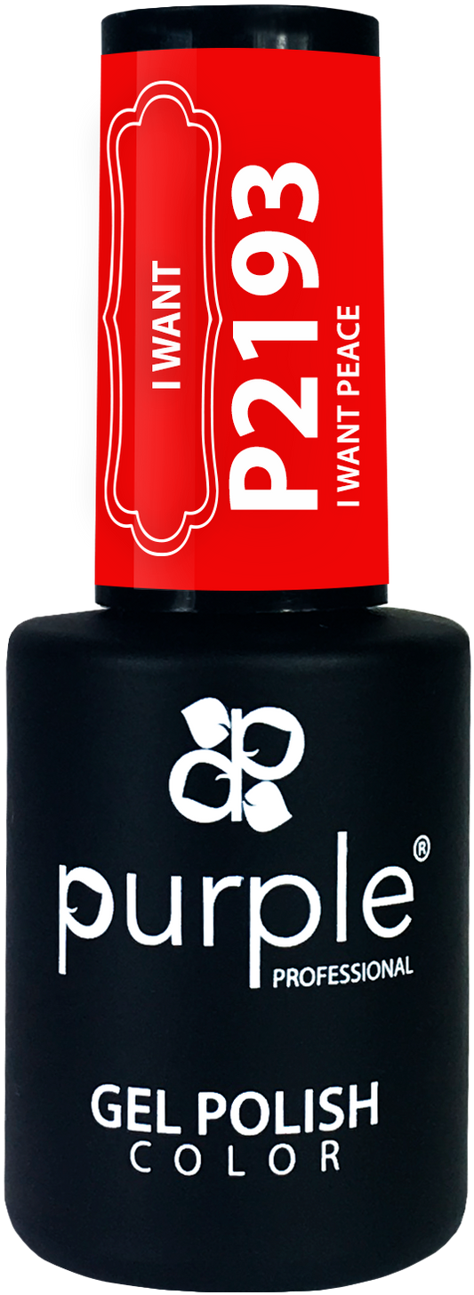 Gel Polish I Want Peace - Pipa Cosmetics Purple Professional®