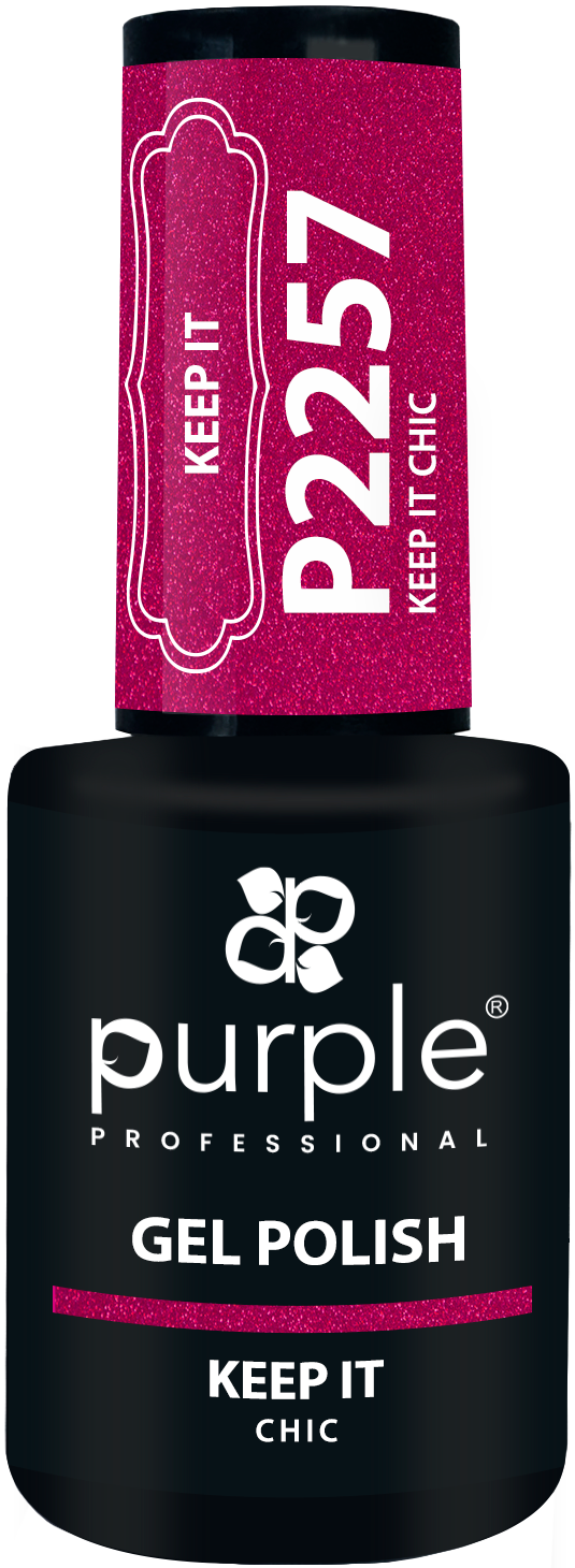 Gel Polish Keep It Chic - Pipa Cosmetics Purple Professional®