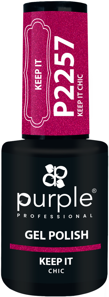 Gel Polish Keep It Chic - Pipa Cosmetics Purple Professional®