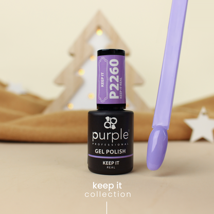Gel Polish Keep It Real - Pipa Cosmetics Purple Professional®
