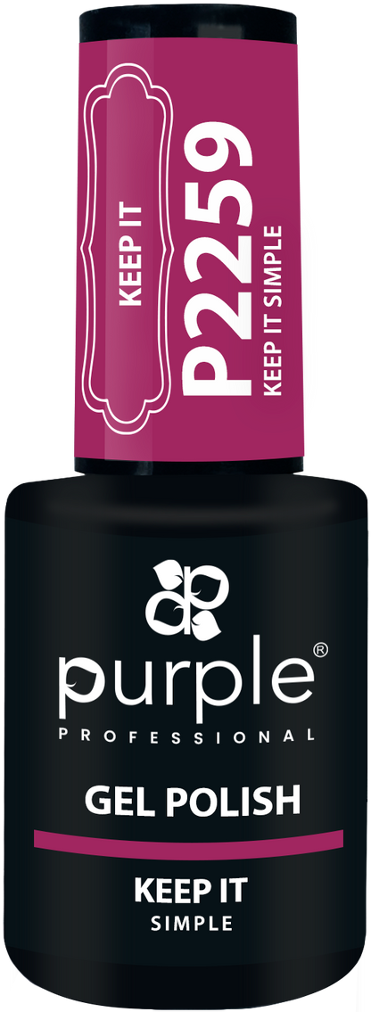 Gel Polish Keep It Simple - Pipa Cosmetics Purple Professional®