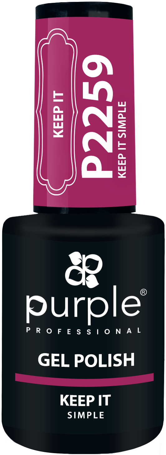 Gel Polish Keep It Simple - Pipa Cosmetics Purple Professional®