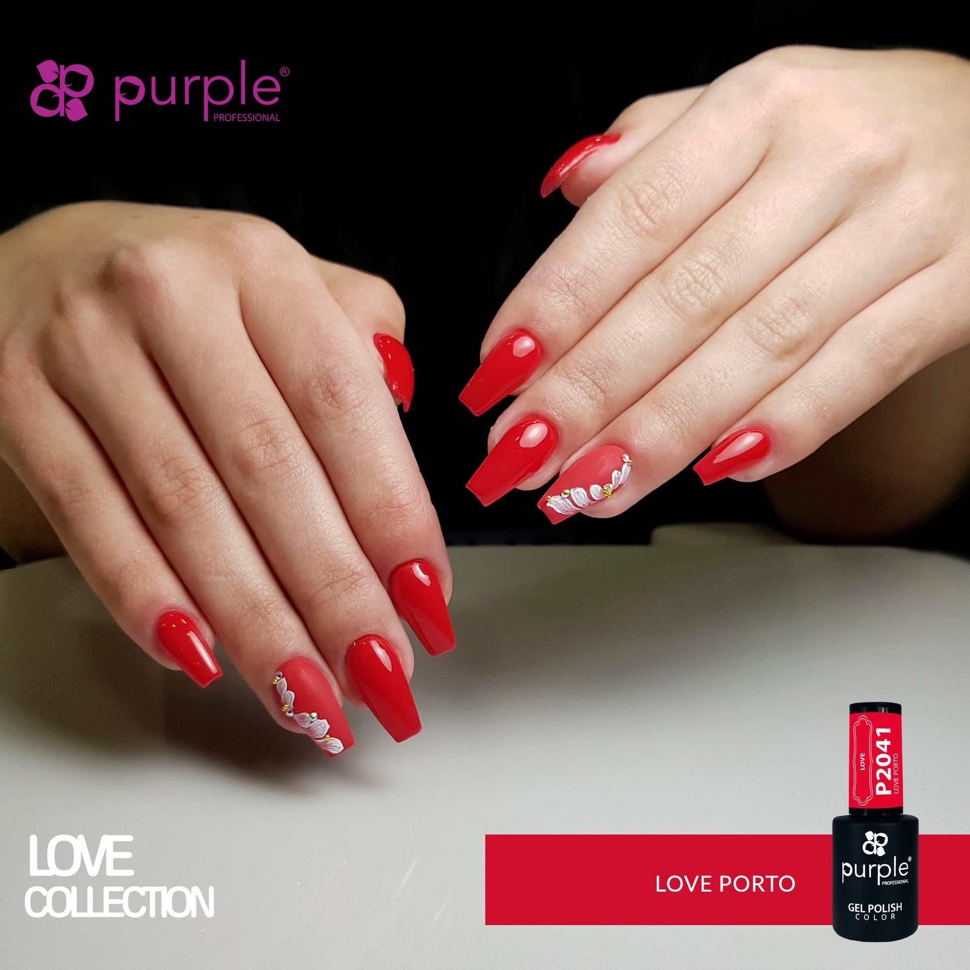 Gel Polish Love Porto - Pipa Cosmetics Purple Professional®